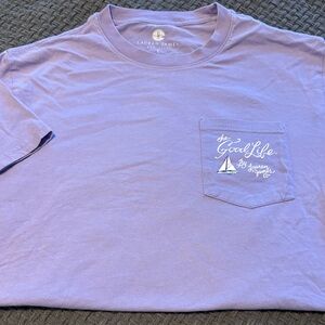 Lauren James Lavender Short Sleeve Tee